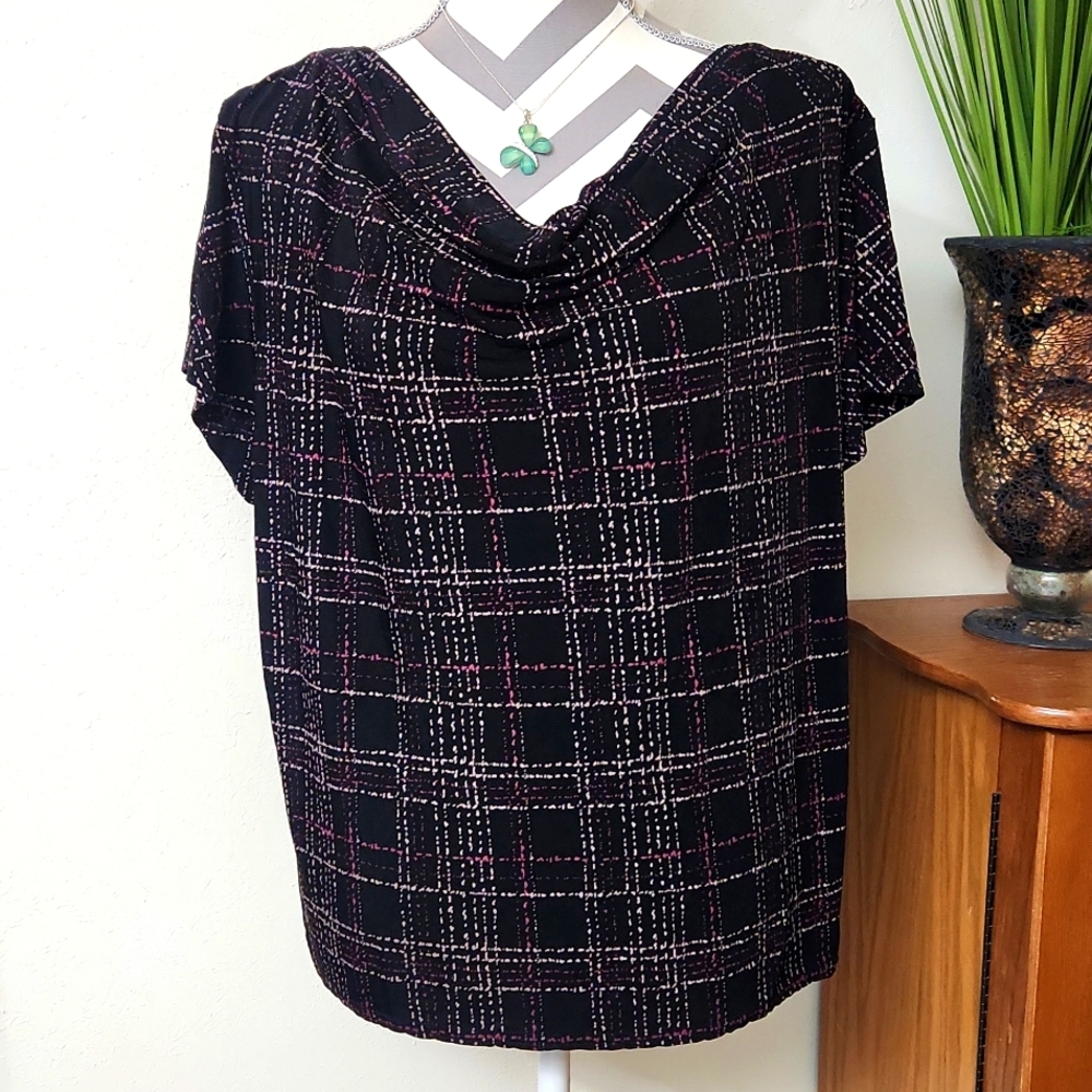 RL Richard Drape Neckline Blouse